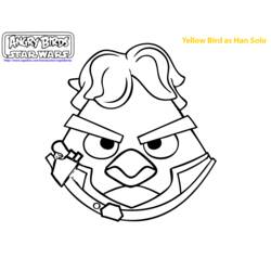 Dibujo para colorear: Angry Birds (Dibujos animados) #25089 - Dibujos para Colorear e Imprimir Gratis