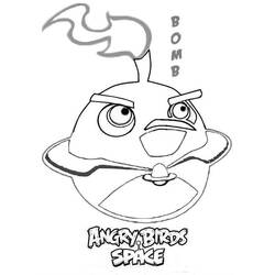 Dibujo para colorear: Angry Birds (Dibujos animados) #25101 - Dibujos para Colorear e Imprimir Gratis