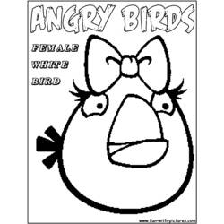 Dibujo para colorear: Angry Birds (Dibujos animados) #25104 - Dibujos para Colorear e Imprimir Gratis