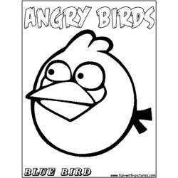 Dibujo para colorear: Angry Birds (Dibujos animados) #25113 - Dibujos para Colorear e Imprimir Gratis