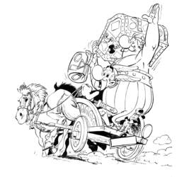 Dibujo para colorear: Asterix and Obelix (Dibujos animados) #24389 - Dibujos para Colorear e Imprimir Gratis