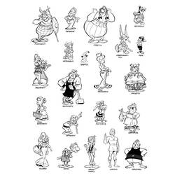Dibujo para colorear: Asterix and Obelix (Dibujos animados) #24396 - Dibujos para Colorear e Imprimir Gratis