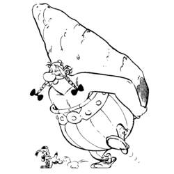 Dibujo para colorear: Asterix and Obelix (Dibujos animados) #24418 - Dibujos para Colorear e Imprimir Gratis