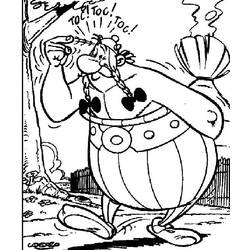 Dibujo para colorear: Asterix and Obelix (Dibujos animados) #24427 - Dibujos para Colorear e Imprimir Gratis