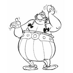 Dibujo para colorear: Asterix and Obelix (Dibujos animados) #24438 - Dibujos para Colorear e Imprimir Gratis