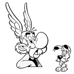 Dibujo para colorear: Asterix and Obelix (Dibujos animados) #24455 - Dibujos para Colorear e Imprimir Gratis