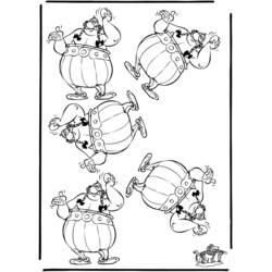 Dibujo para colorear: Asterix and Obelix (Dibujos animados) #24473 - Dibujos para Colorear e Imprimir Gratis