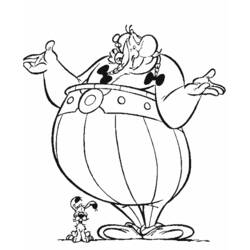 Dibujo para colorear: Asterix and Obelix (Dibujos animados) #24483 - Dibujos para Colorear e Imprimir Gratis