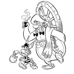 Dibujo para colorear: Asterix and Obelix (Dibujos animados) #24487 - Dibujos para Colorear e Imprimir Gratis