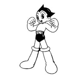Dibujo para colorear: Astroboy (Dibujos animados) #45231 - Dibujos para Colorear e Imprimir Gratis