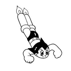 Dibujo para colorear: Astroboy (Dibujos animados) #45235 - Dibujos para Colorear e Imprimir Gratis