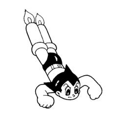 Dibujo para colorear: Astroboy (Dibujos animados) #45258 - Dibujos para Colorear e Imprimir Gratis