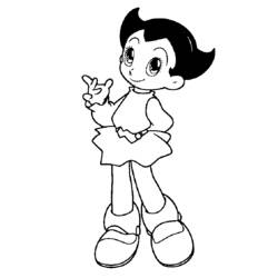 Dibujo para colorear: Astroboy (Dibujos animados) #45276 - Dibujos para Colorear e Imprimir Gratis