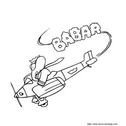 Dibujo para colorear: Babar (Dibujos animados) #28067 - Dibujos para Colorear e Imprimir Gratis
