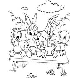 Dibujo para colorear: Baby Looney Tunes (Dibujos animados) #26509 - Dibujos para Colorear e Imprimir Gratis