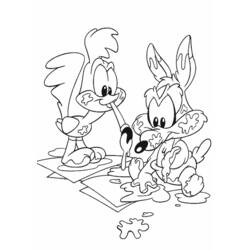 Dibujo para colorear: Baby Looney Tunes (Dibujos animados) #26522 - Dibujos para Colorear e Imprimir Gratis