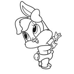 Dibujo para colorear: Baby Looney Tunes (Dibujos animados) #26532 - Dibujos para Colorear e Imprimir Gratis
