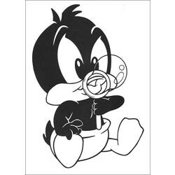 Dibujo para colorear: Baby Looney Tunes (Dibujos animados) #26545 - Dibujos para Colorear e Imprimir Gratis