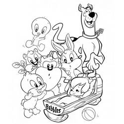 Dibujo para colorear: Baby Looney Tunes (Dibujos animados) #26564 - Dibujos para Colorear e Imprimir Gratis