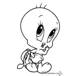 Dibujo para colorear: Baby Looney Tunes (Dibujos animados) #26575 - Dibujos para Colorear e Imprimir Gratis