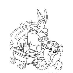 Dibujo para colorear: Baby Looney Tunes (Dibujos animados) #26586 - Dibujos para Colorear e Imprimir Gratis