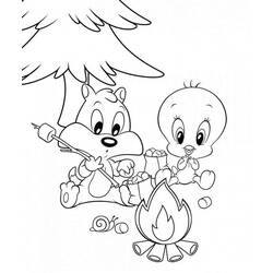 Dibujo para colorear: Baby Looney Tunes (Dibujos animados) #26587 - Dibujos para Colorear e Imprimir Gratis