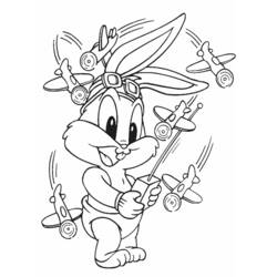 Dibujo para colorear: Baby Looney Tunes (Dibujos animados) #26597 - Dibujos para Colorear e Imprimir Gratis