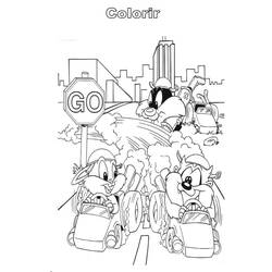 Dibujo para colorear: Baby Looney Tunes (Dibujos animados) #26602 - Dibujos para Colorear e Imprimir Gratis