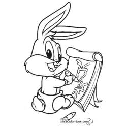 Dibujo para colorear: Baby Looney Tunes (Dibujos animados) #26613 - Dibujos para Colorear e Imprimir Gratis
