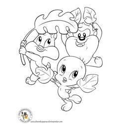 Dibujo para colorear: Baby Looney Tunes (Dibujos animados) #26633 - Dibujos para Colorear e Imprimir Gratis
