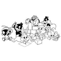 Dibujo para colorear: Baby Looney Tunes (Dibujos animados) #26638 - Dibujos para Colorear e Imprimir Gratis