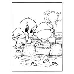 Dibujo para colorear: Baby Looney Tunes (Dibujos animados) #26649 - Dibujos para Colorear e Imprimir Gratis