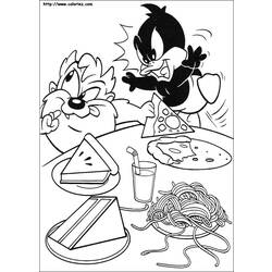 Dibujo para colorear: Baby Looney Tunes (Dibujos animados) #26671 - Dibujos para Colorear e Imprimir Gratis