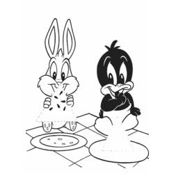 Dibujo para colorear: Baby Looney Tunes (Dibujos animados) #26679 - Dibujos para Colorear e Imprimir Gratis