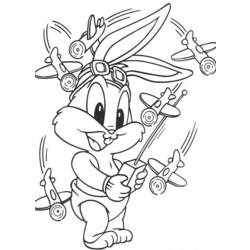 Dibujo para colorear: Baby Looney Tunes (Dibujos animados) #26687 - Dibujos para Colorear e Imprimir Gratis