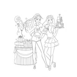 Dibujo para colorear: Barbie (Dibujos animados) #27461 - Dibujos para Colorear e Imprimir Gratis