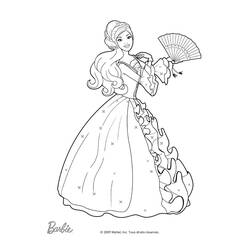 Dibujo para colorear: Barbie (Dibujos animados) #27652 - Dibujos para Colorear e Imprimir Gratis