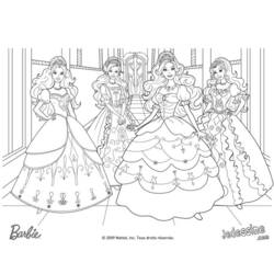 Dibujo para colorear: Barbie (Dibujos animados) #27849 - Dibujos para Colorear e Imprimir Gratis
