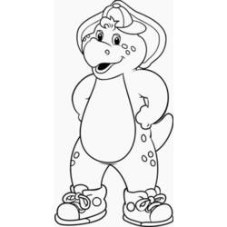 Dibujo para colorear: Barney and friends (Dibujos animados) #40912 - Dibujos para Colorear e Imprimir Gratis