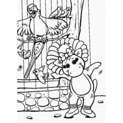 Dibujo para colorear: Barney and friends (Dibujos animados) #40921 - Dibujos para Colorear e Imprimir Gratis