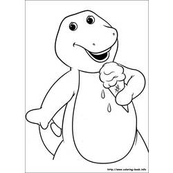 Dibujo para colorear: Barney and friends (Dibujos animados) #41041 - Dibujos para Colorear e Imprimir Gratis