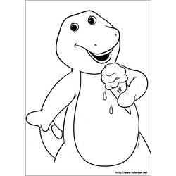 Dibujo para colorear: Barney and friends (Dibujos animados) #41070 - Dibujos para Colorear e Imprimir Gratis