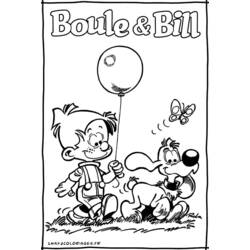 Dibujo para colorear: Billy and Buddy (Dibujos animados) #25336 - Dibujos para Colorear e Imprimir Gratis