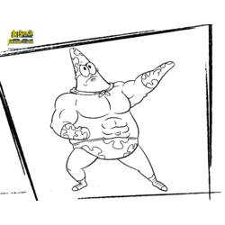 Dibujo para colorear: Bob Esponja (Dibujos animados) #33532 - Dibujos para Colorear e Imprimir Gratis