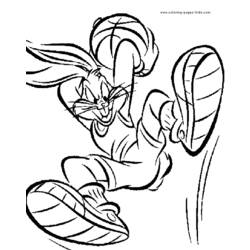 Dibujo para colorear: Bugs Bunny (Dibujos animados) #26313 - Dibujos para Colorear e Imprimir Gratis