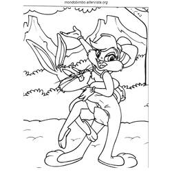 Dibujo para colorear: Bugs Bunny (Dibujos animados) #26394 - Dibujos para Colorear e Imprimir Gratis
