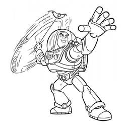Dibujo para colorear: Buzz Lightyear of Star Command (Dibujos animados) #46685 - Dibujos para Colorear e Imprimir Gratis