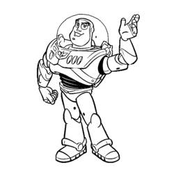 Dibujo para colorear: Buzz Lightyear of Star Command (Dibujos animados) #46695 - Dibujos para Colorear e Imprimir Gratis