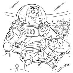 Dibujo para colorear: Buzz Lightyear of Star Command (Dibujos animados) #46697 - Dibujos para Colorear e Imprimir Gratis