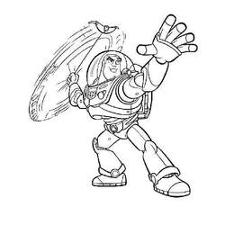 Dibujo para colorear: Buzz Lightyear of Star Command (Dibujos animados) #46700 - Dibujos para Colorear e Imprimir Gratis